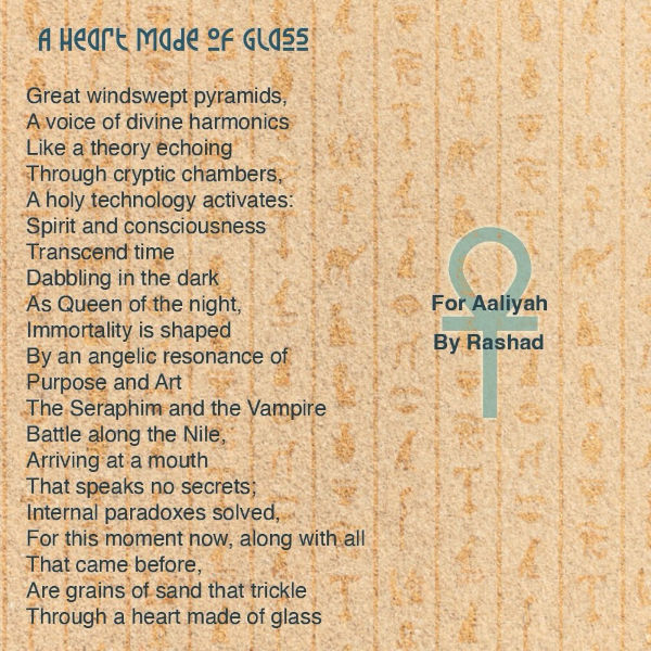 Poem For Aaliyah By Rashad